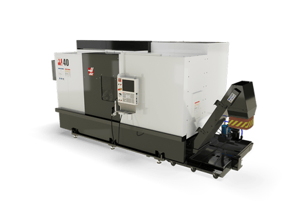Deep Hog Boring For Large-Scale Aerospace Parts — HAAS ST-40