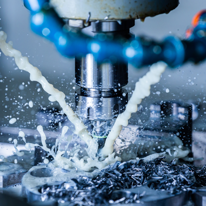 Multi-axis milling at RENEW Manufacturing facilities