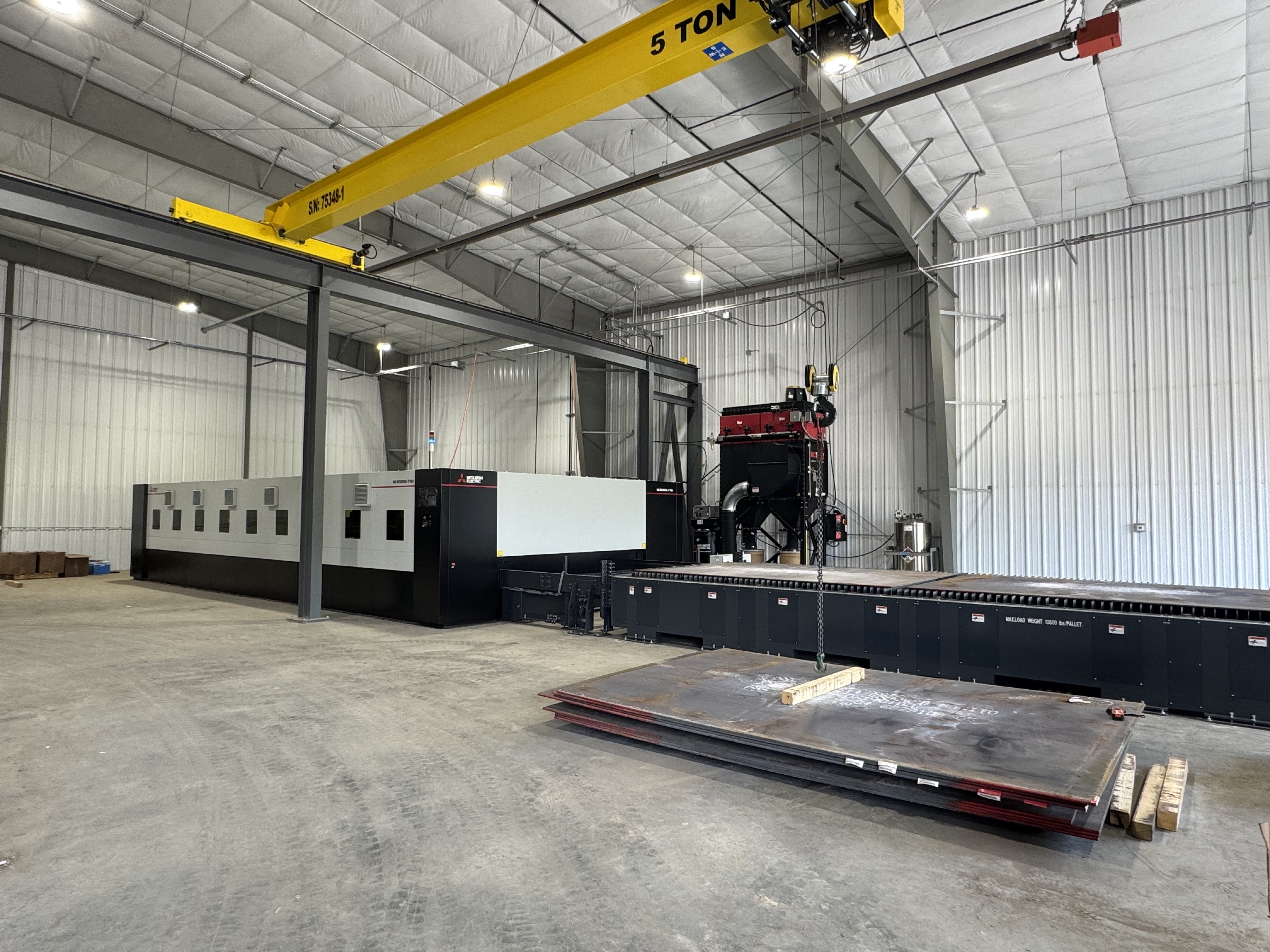 Large‑format machining